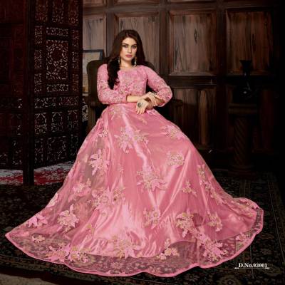 Aanaya Vol 93 By Twisha Stylish Partywear Anarkali Gown Collection